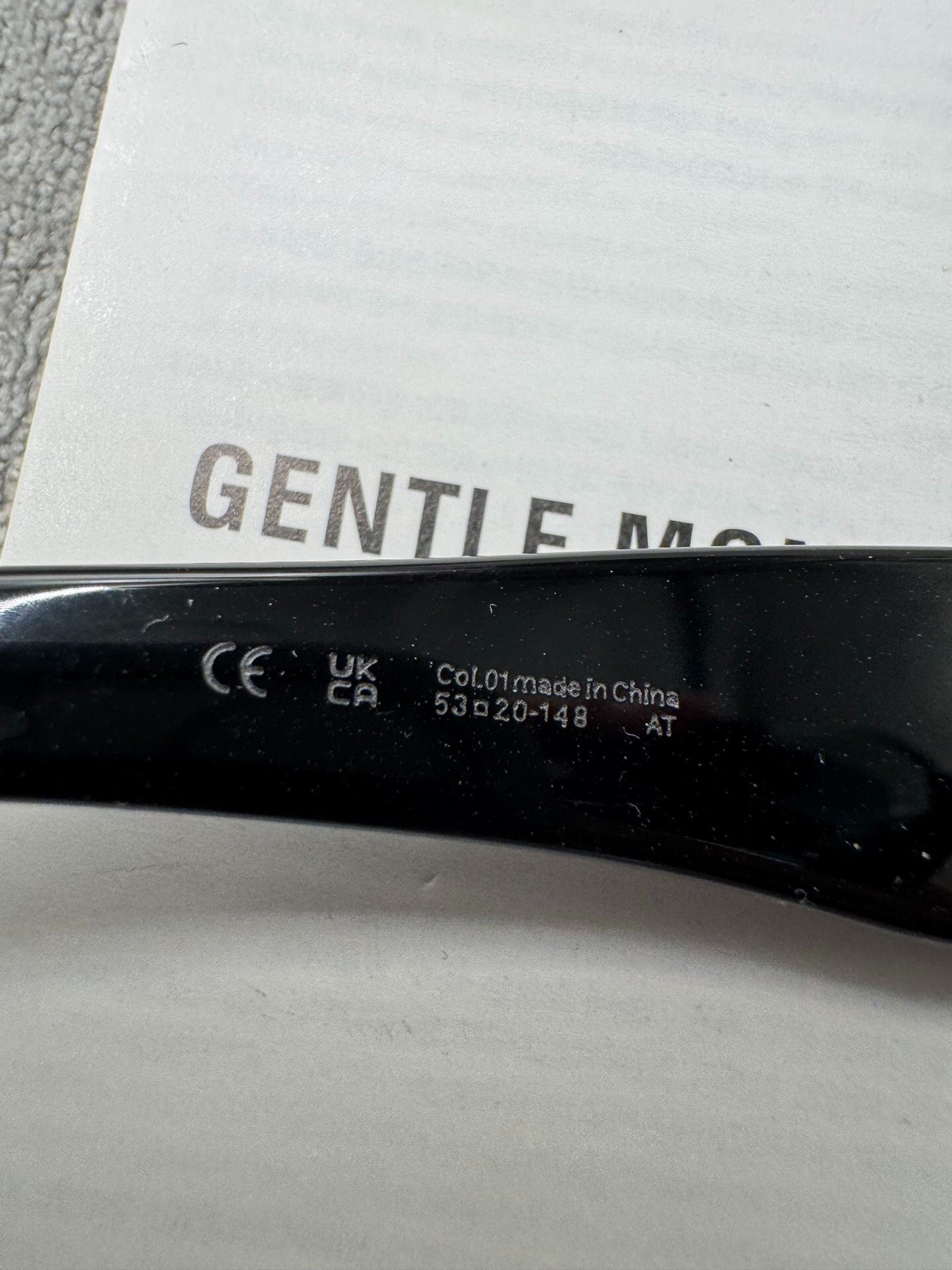 Gentle Monster 型號:antena 尺寸:53-20-148 黑色墨鏡