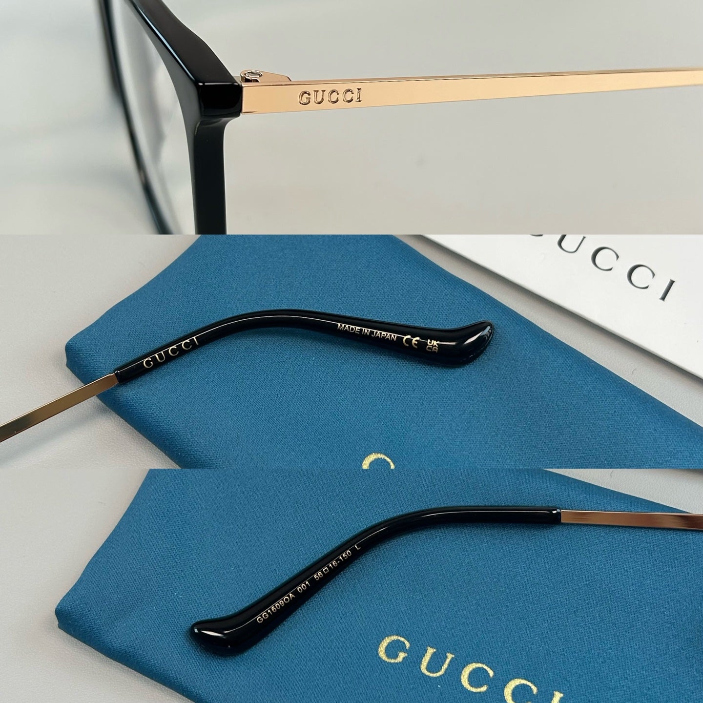 GUCCI GG1609OA 尺寸 56口16-150