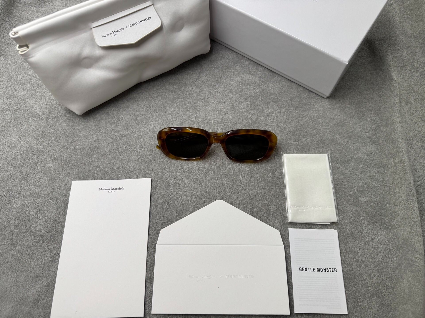 型號：mm207 Gentle Monster 聯名 Maison Margiela 玳瑁色墨鏡
