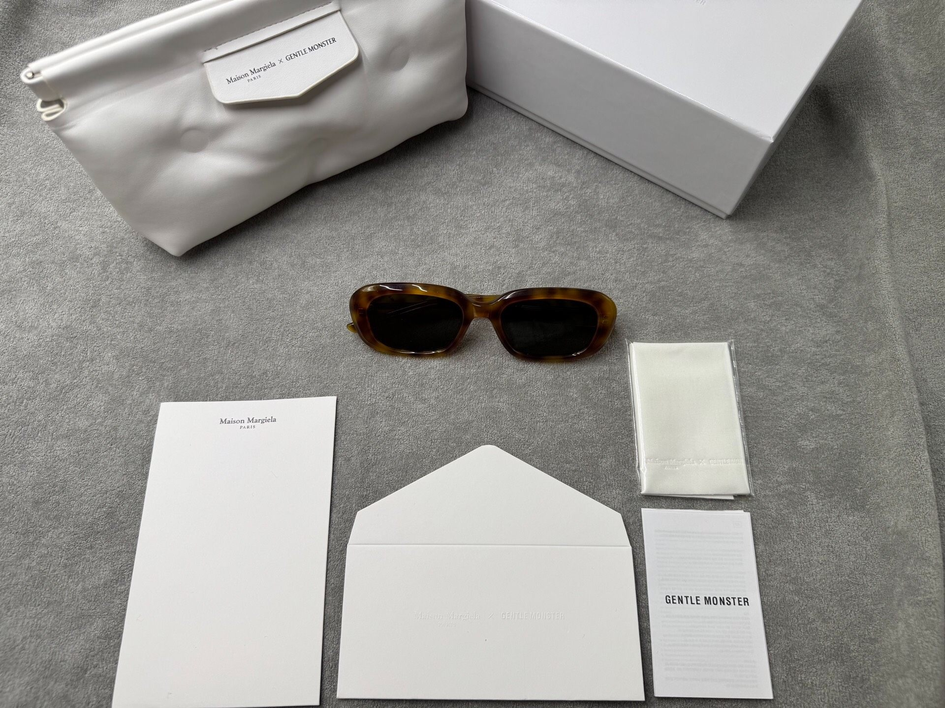 型號：mm207 Gentle Monster 聯名 Maison Margiela 玳瑁色墨鏡