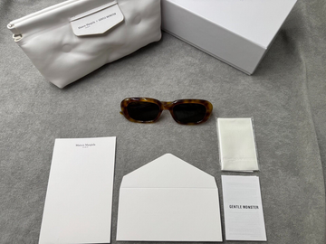 型號：mm207 Gentle Monster 聯名 Maison Margiela 玳瑁色墨鏡