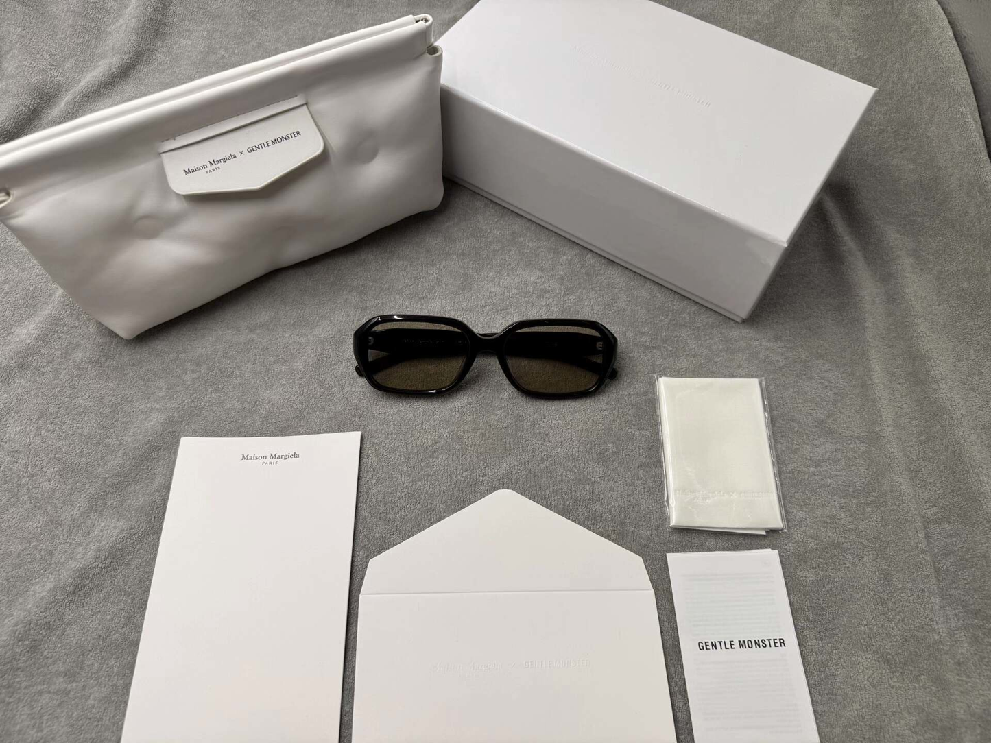 型號：mm212 Gentle Monster 聯名 Maison Margiela 黑色茶色鏡