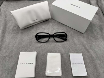 型號：mm114 Gentle Monster 聯名 Maison Margiela 黑色平光鏡