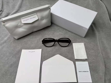 型號：mm211 Gentle Monster 聯名 Maison Margiela 黑色光學眼鏡