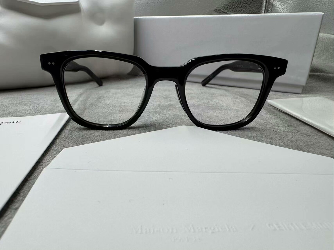 型號：mm117 Gentle Monster 聯名 Maison Margiela 黑色光學眼鏡