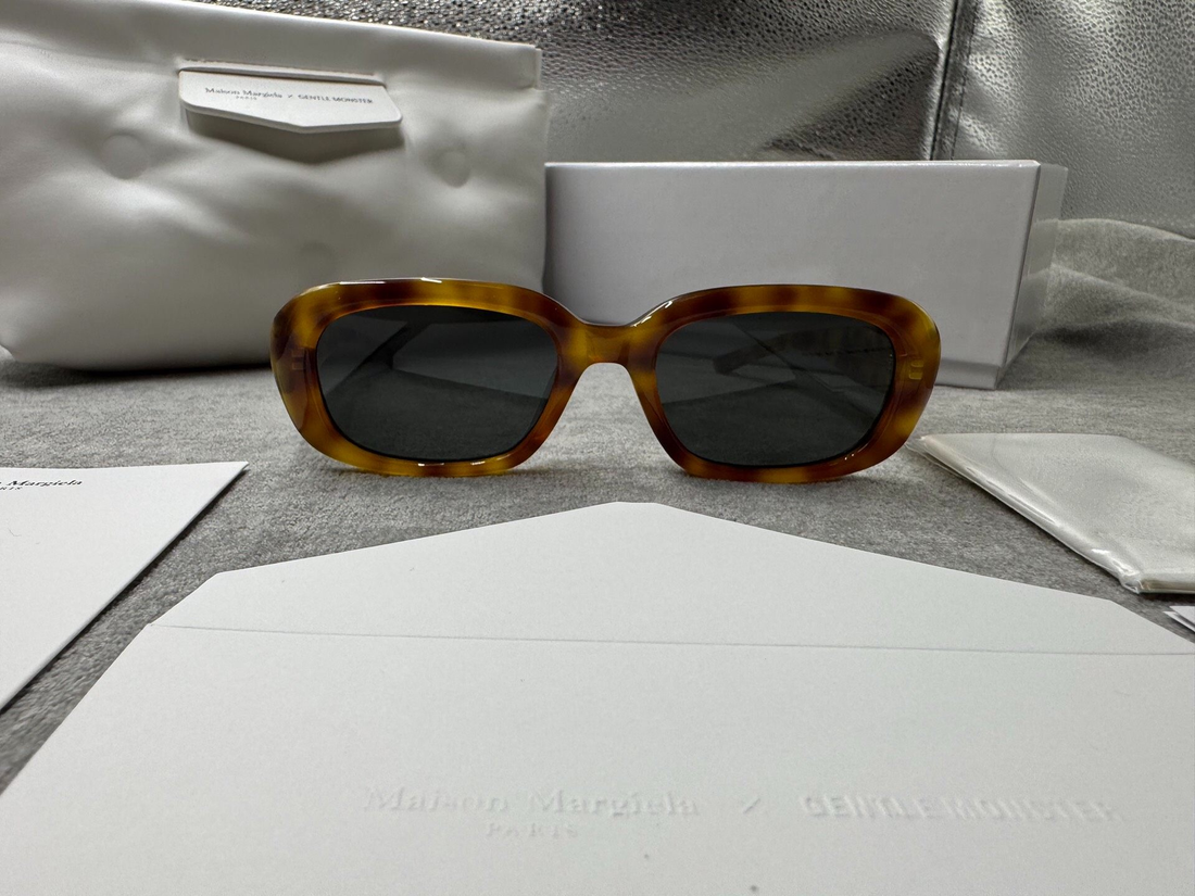 型號：mm207 Gentle Monster 聯名 Maison Margiela 玳瑁色墨鏡