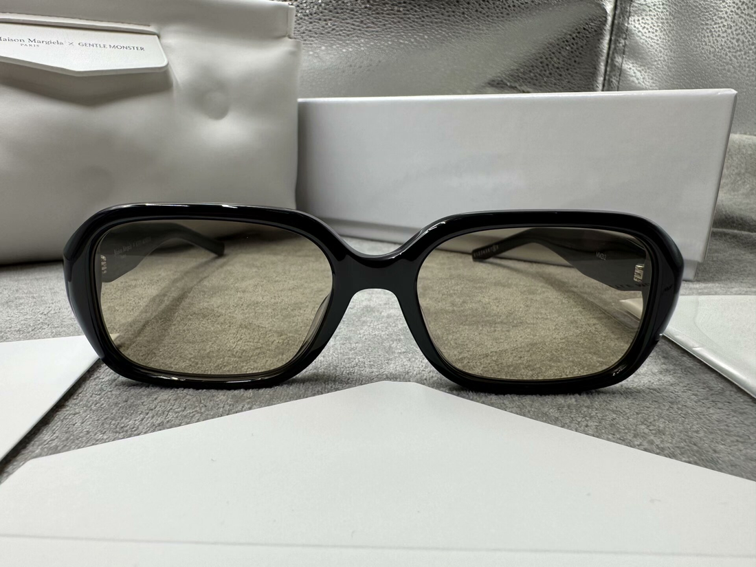 型號：mm212 Gentle Monster 聯名 Maison Margiela 黑色茶色鏡