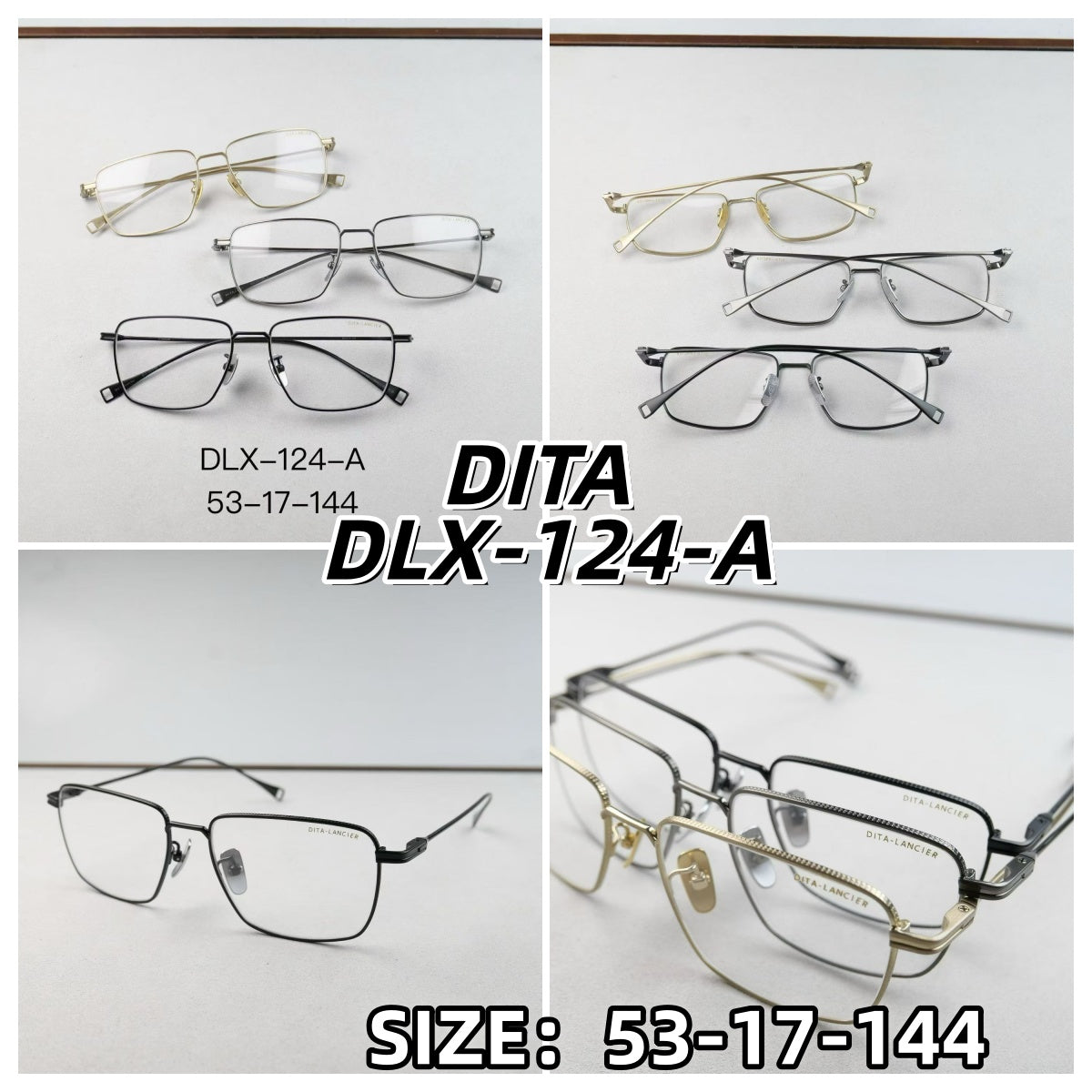 DITA LANCIER DLX-124-A 尺寸53-17-144