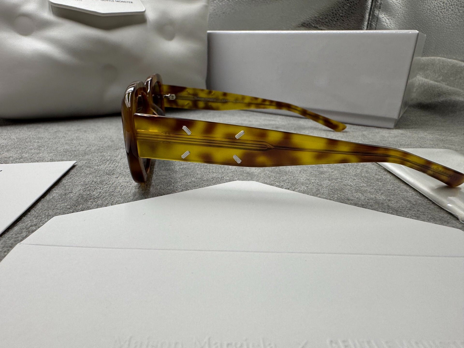 型號：mm207 Gentle Monster 聯名 Maison Margiela 玳瑁色墨鏡