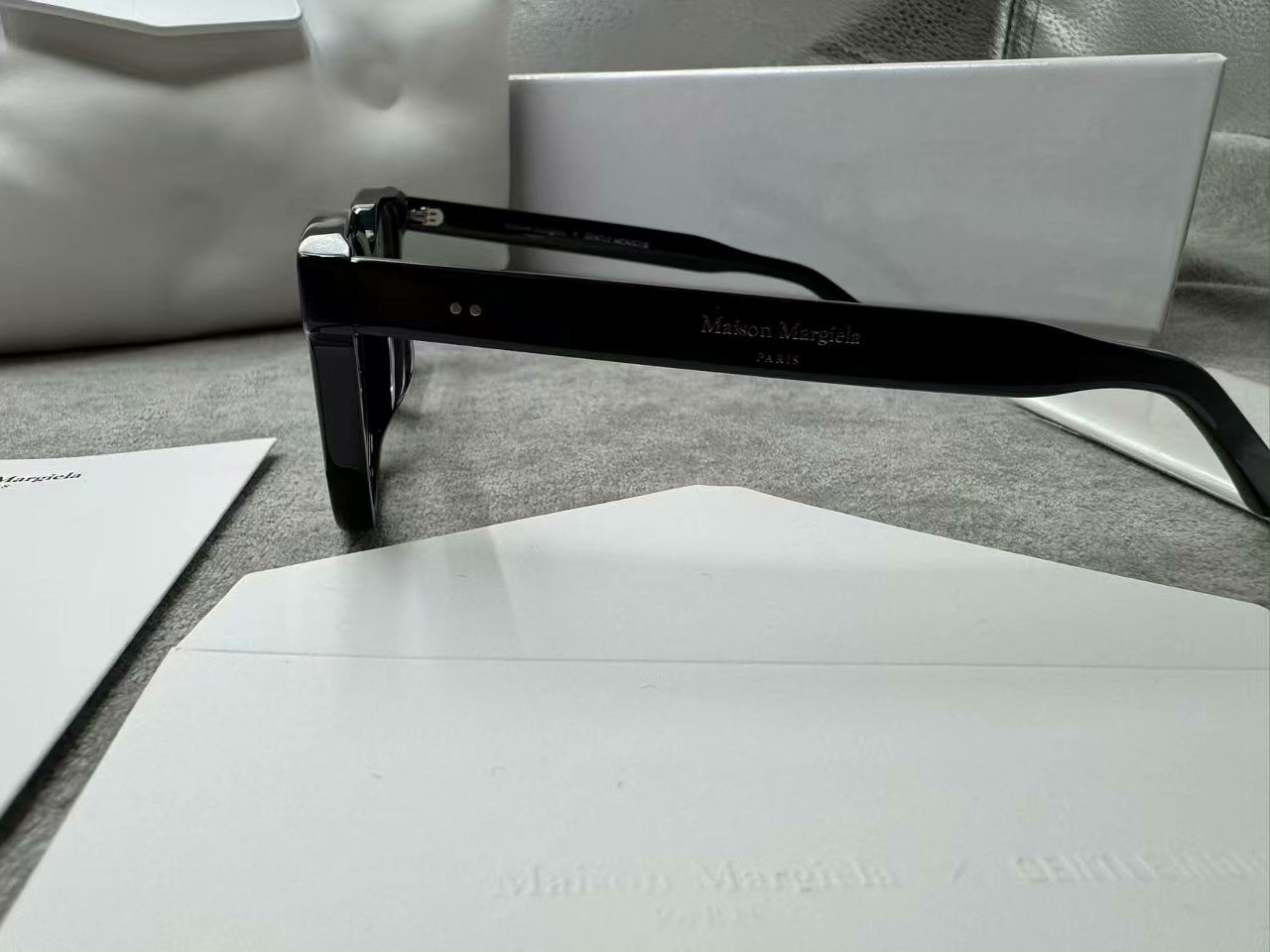 型號：mm117 Gentle Monster 聯名 Maison Margiela 黑色光學眼鏡