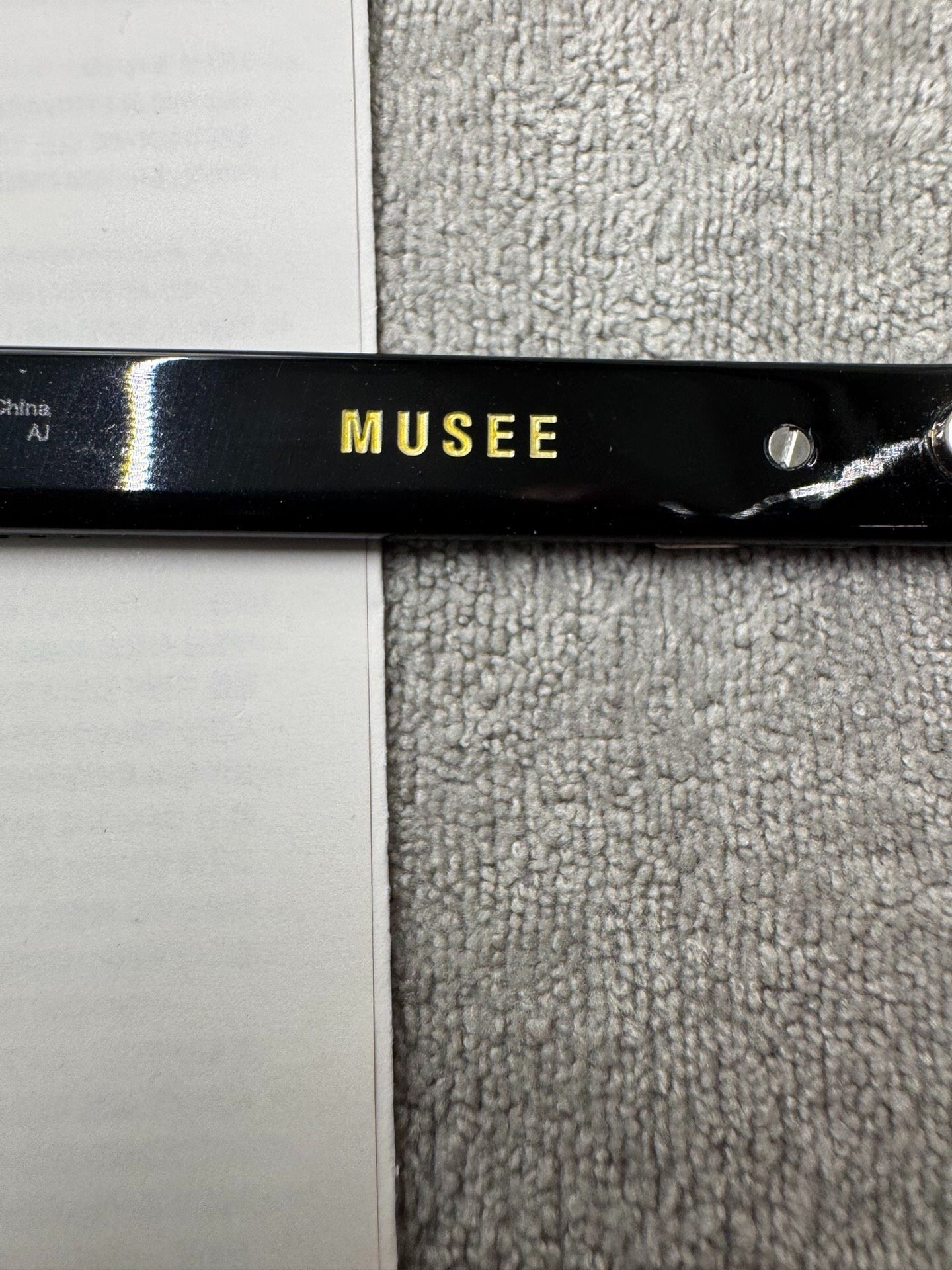 Gentle Monster 型號：musee 尺寸：52-22-143 黑色墨鏡