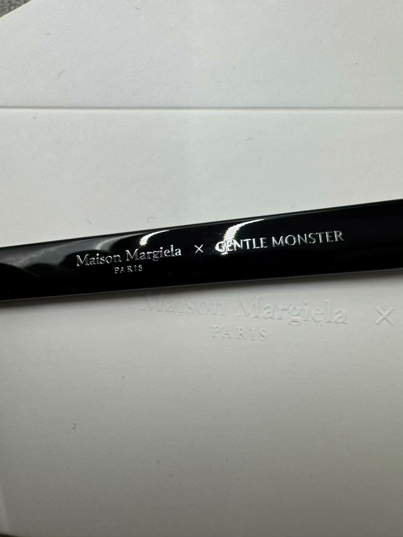型號：mm117 Gentle Monster 聯名 Maison Margiela 黑色光學眼鏡