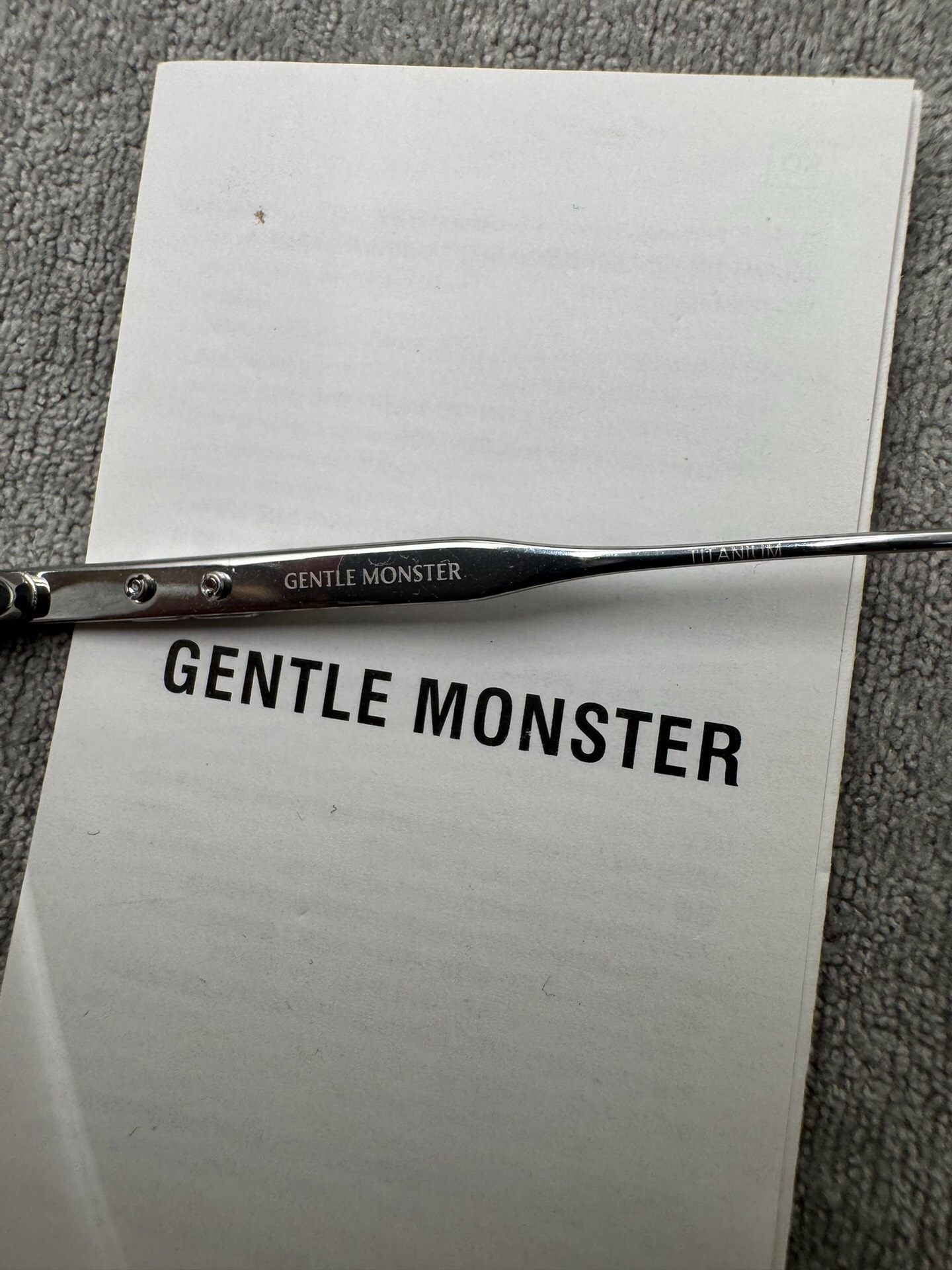 Gentle Monster 型號：Zin-GC7 尺寸：53-21-149 啡色 光學眼鏡