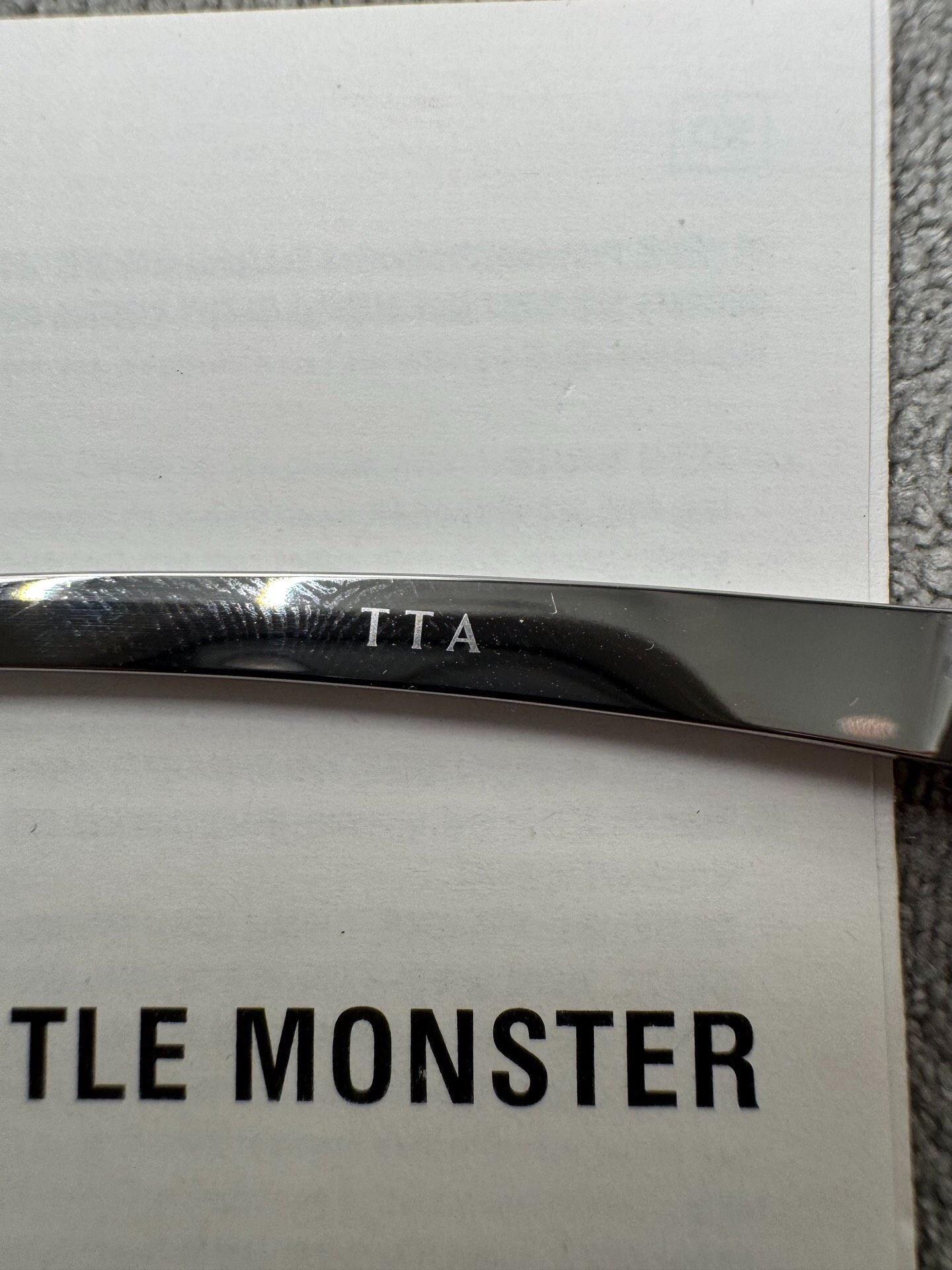 Gentle Monster 型號：Ttl 02 尺寸：66-17-135 太陽眼鏡 灰色鏡片