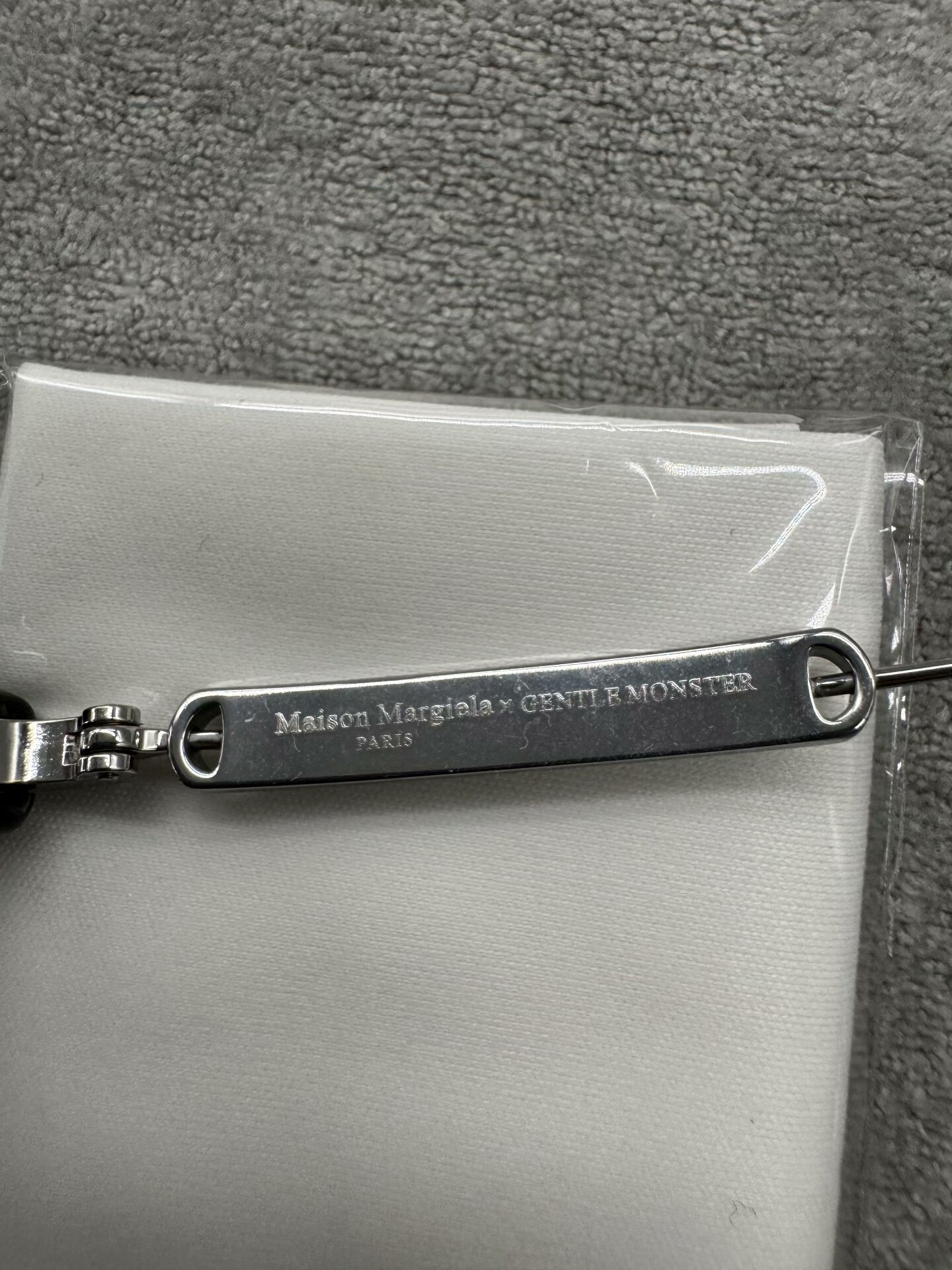 型號：mm214 Gentle Monster 聯名 Maison Margiela 黑色平光鏡