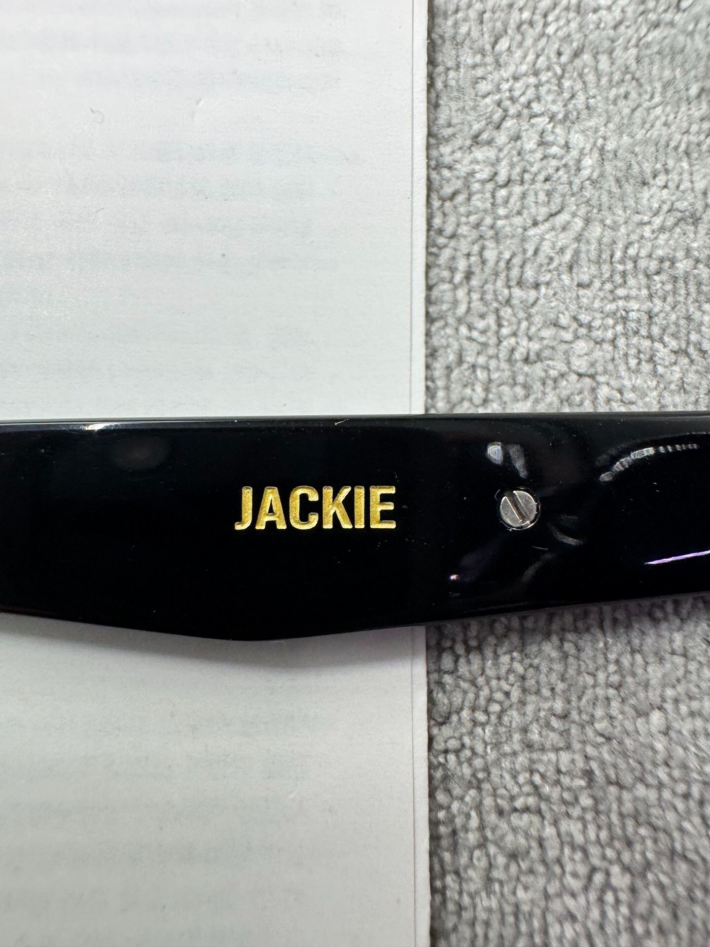 Gentle Monster 型號：jackie 尺寸：65-17-153 黑色墨鏡