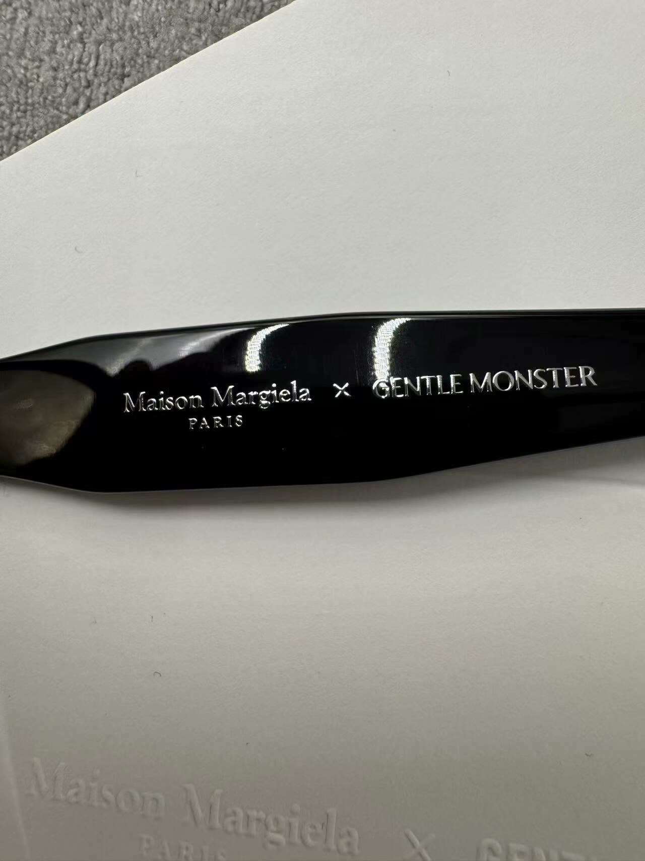 型號：mm212 Gentle Monster 聯名 Maison Margiela 黑色茶色鏡