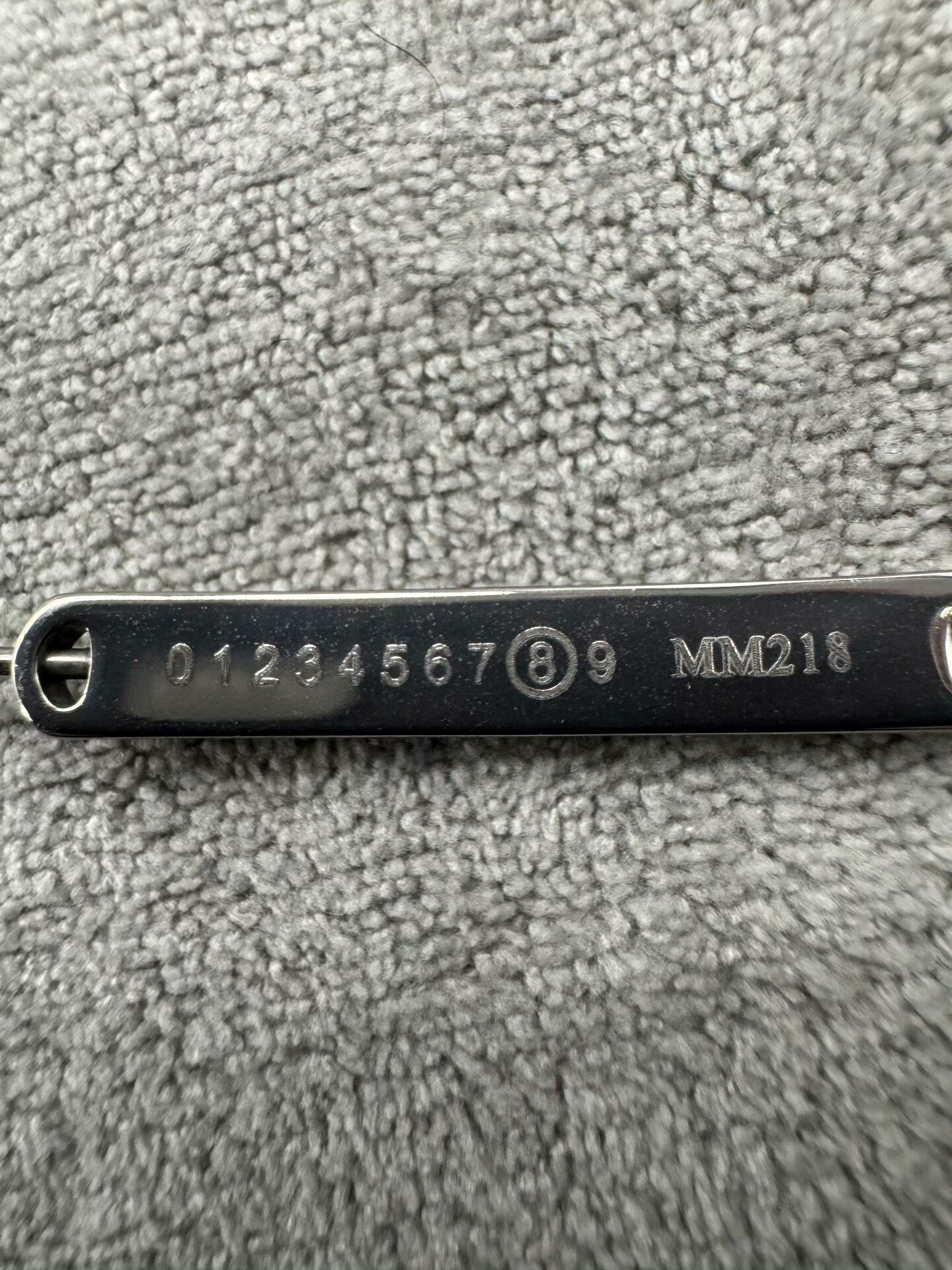 型號：mm218 Gentle Monster 聯名 Maison Margiela 銀色平光鏡