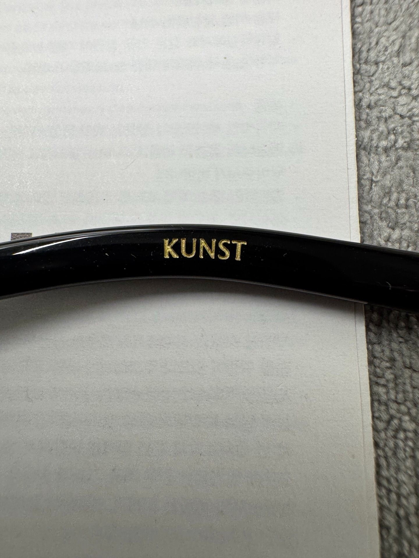 Gentle Monster 型號：kunst 尺寸：53-22-143 黑色墨鏡