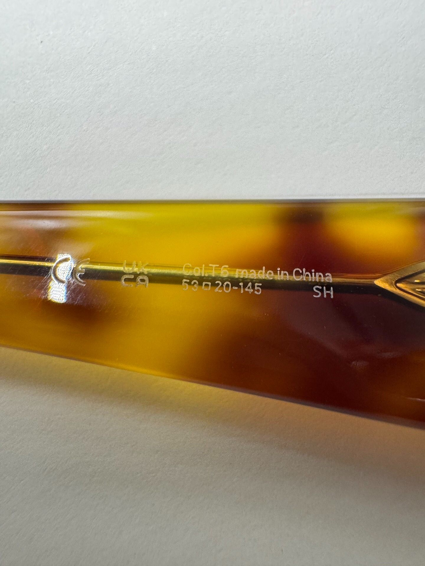 型號：mm207 Gentle Monster 聯名 Maison Margiela 玳瑁色墨鏡