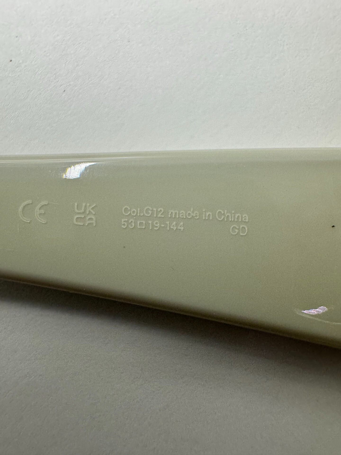 型號：mm208 Gentle Monster 聯名 Maison Margiela 白色透灰墨鏡