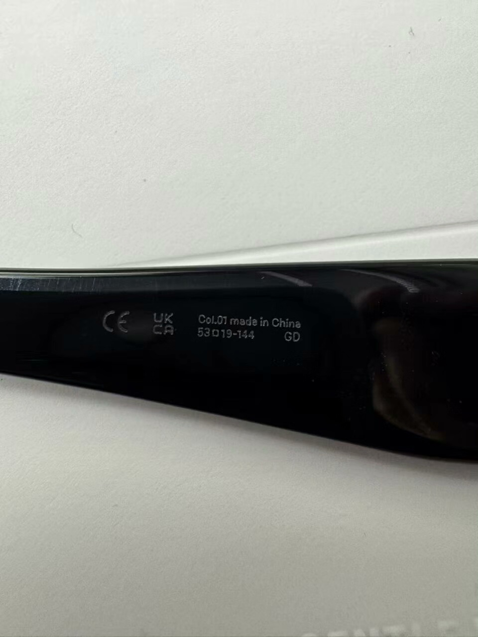 型號：mm208 Gentle Monster 聯名 Maison Margiela 黑色墨鏡