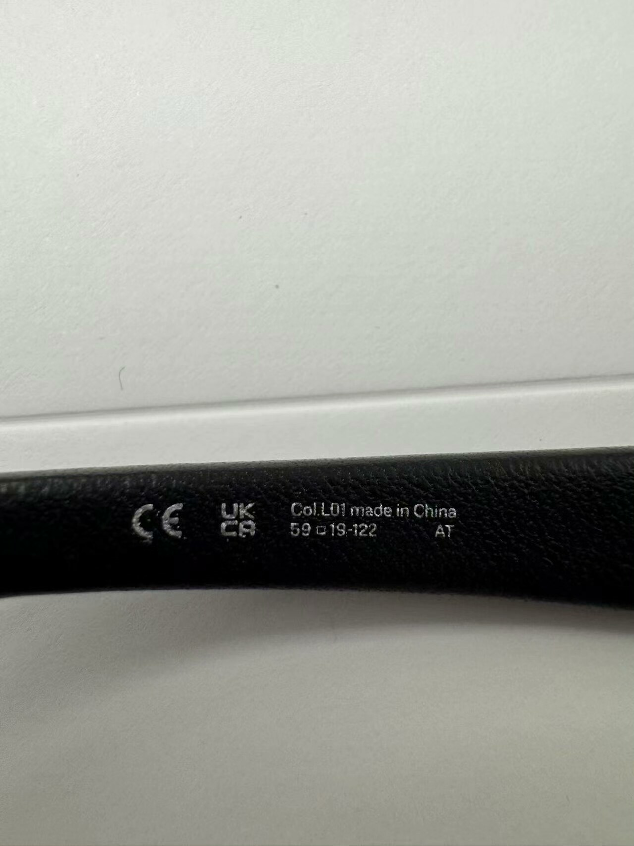 型號：mm104 Gentle Monster 聯名 Maison Margiela 黑框皮質墨鏡