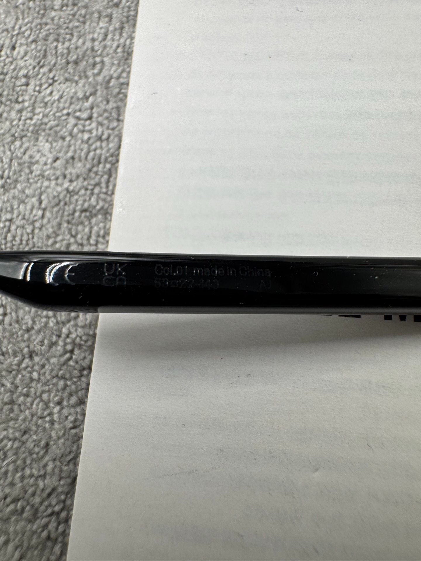 Gentle Monster 型號：kunst 尺寸：53-22-143 黑色墨鏡