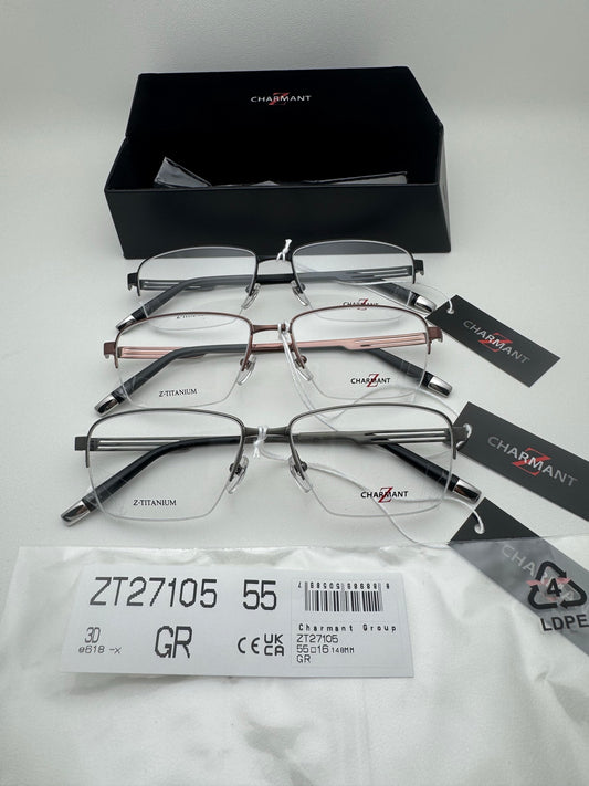 CHARMANT 眼鏡 ZT27105 尺寸55-16-148