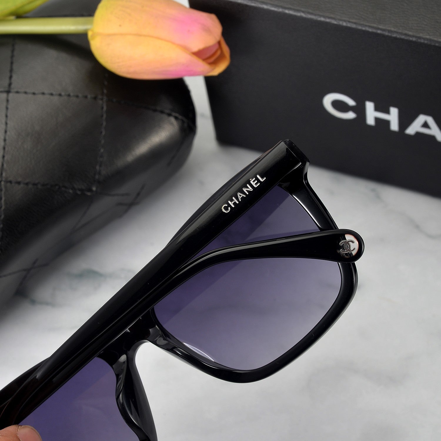 CHANEL 新款    CH5551U  SIZE 55-17-140 太陽鏡