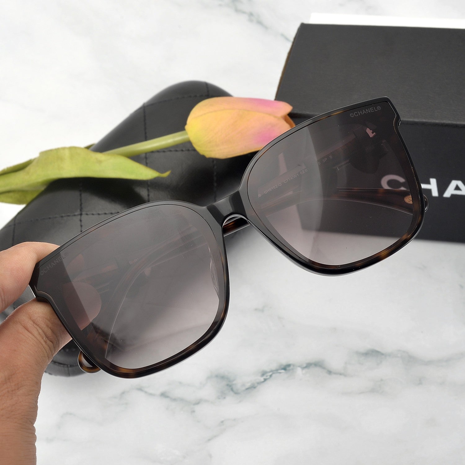 CHANE 蝴蝶結新款 ：CH9182Q SIZE：62口19-145