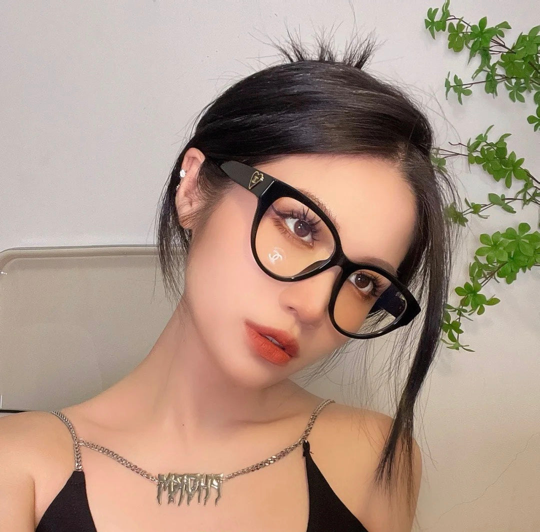 CHANEL 女款眼鏡 新品 size：55-16-140總寬138框高48