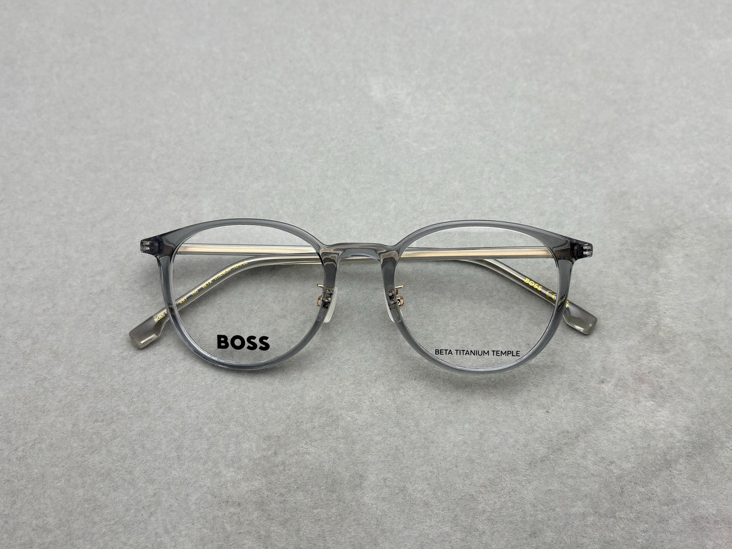 HUGO BOSS 1931 男女眼鏡 size：50-20-150總寬142框高47