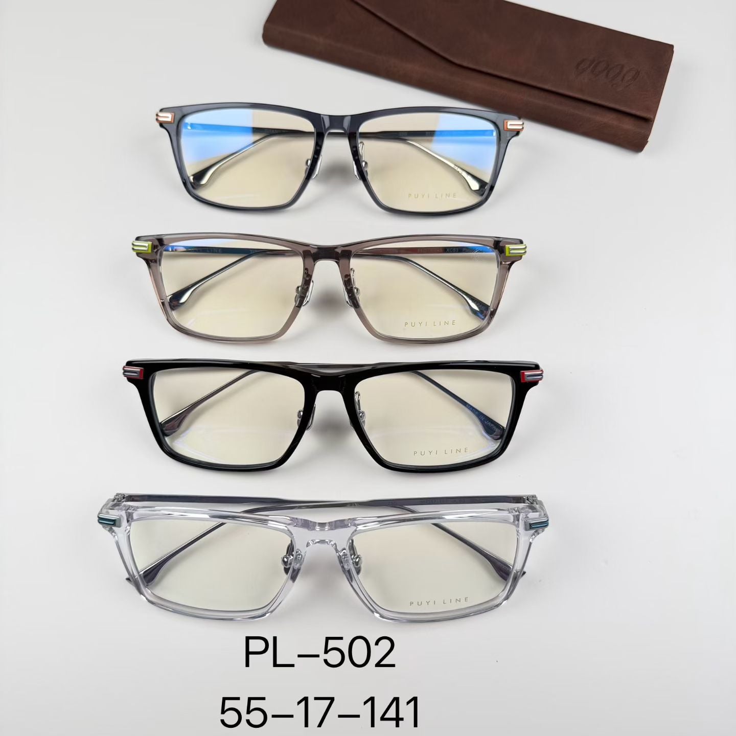 PUYI LINE眼鏡PL502 尺寸55-17-141