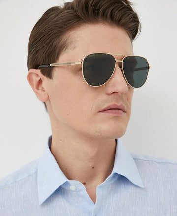 2025年當季新品 GUCCIGG1233SA男女太陽眼鏡 size：63-14-150