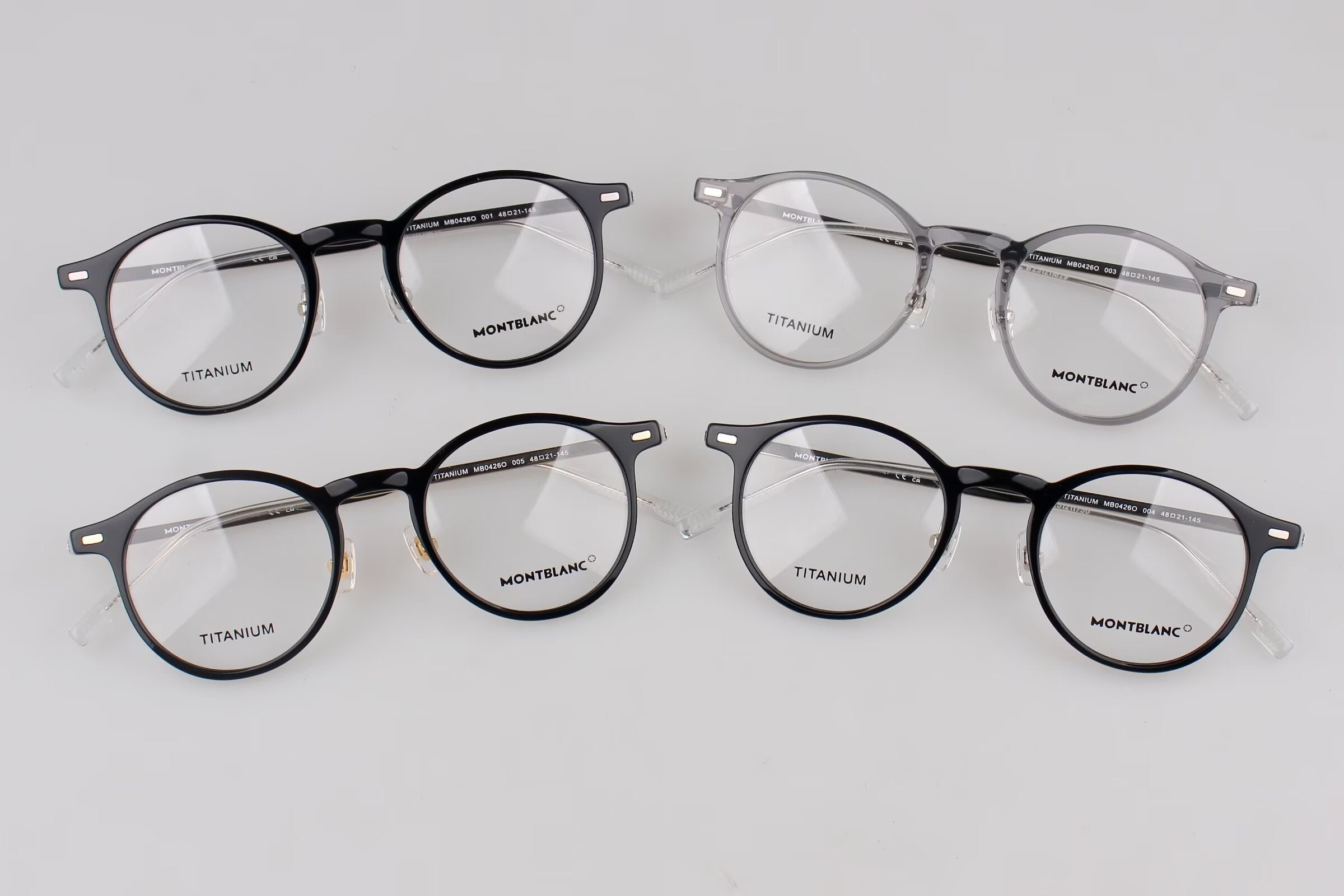 新款Montblanc MB0426O 眼鏡 尺寸：48口21-145