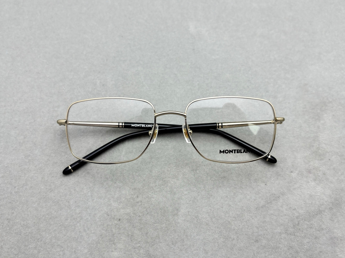 正品 MONT BLANC 男女商務款眼鏡 新品 size：55-18-145總寬143框高40