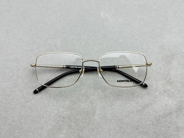 正品 MONT BLANC 男女商務款眼鏡 新品 size：55-18-145總寬143框高40