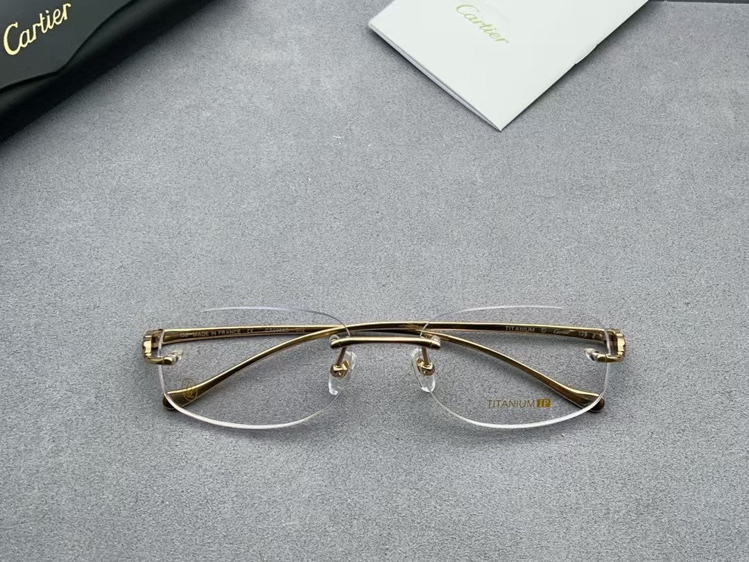 Cartier 純鈦眼鏡 CT0058O SIZE 54口18-135