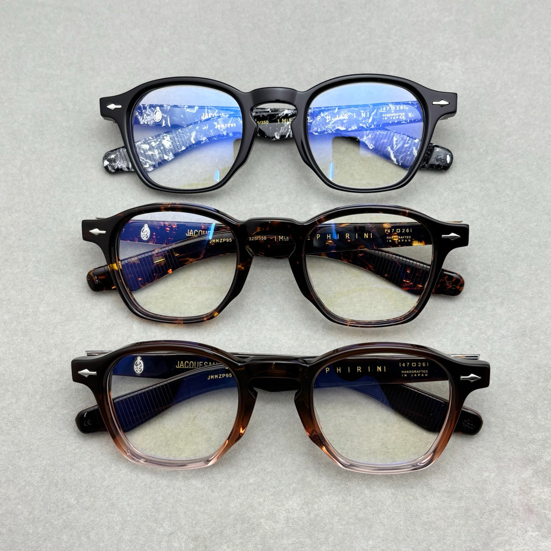 日本手工品牌 JACOUESMARIE MAGE size：47-26-145總框145框高47