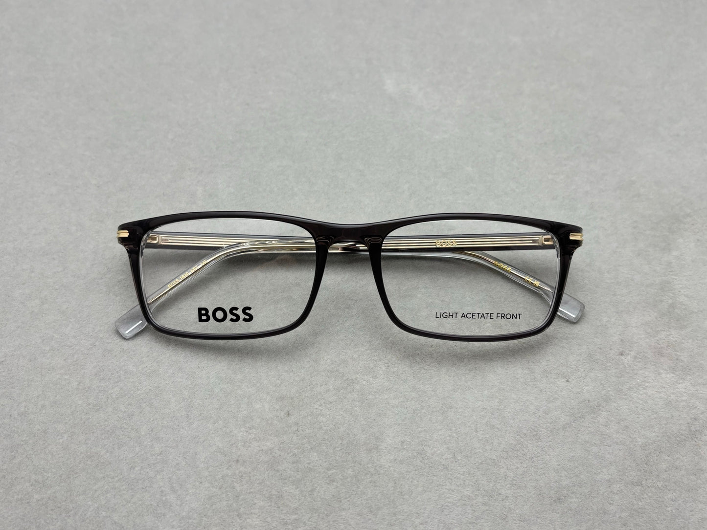 HUGO BOSS 男女眼鏡 size：55-18-145總寬140框高38