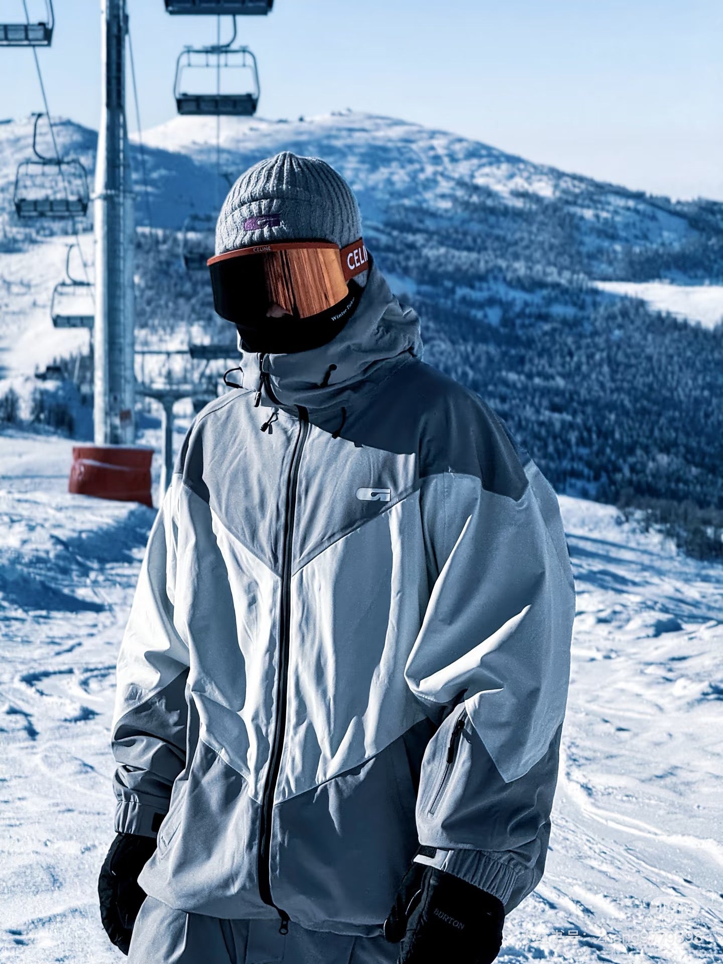 新款滑雪镜 CELINE