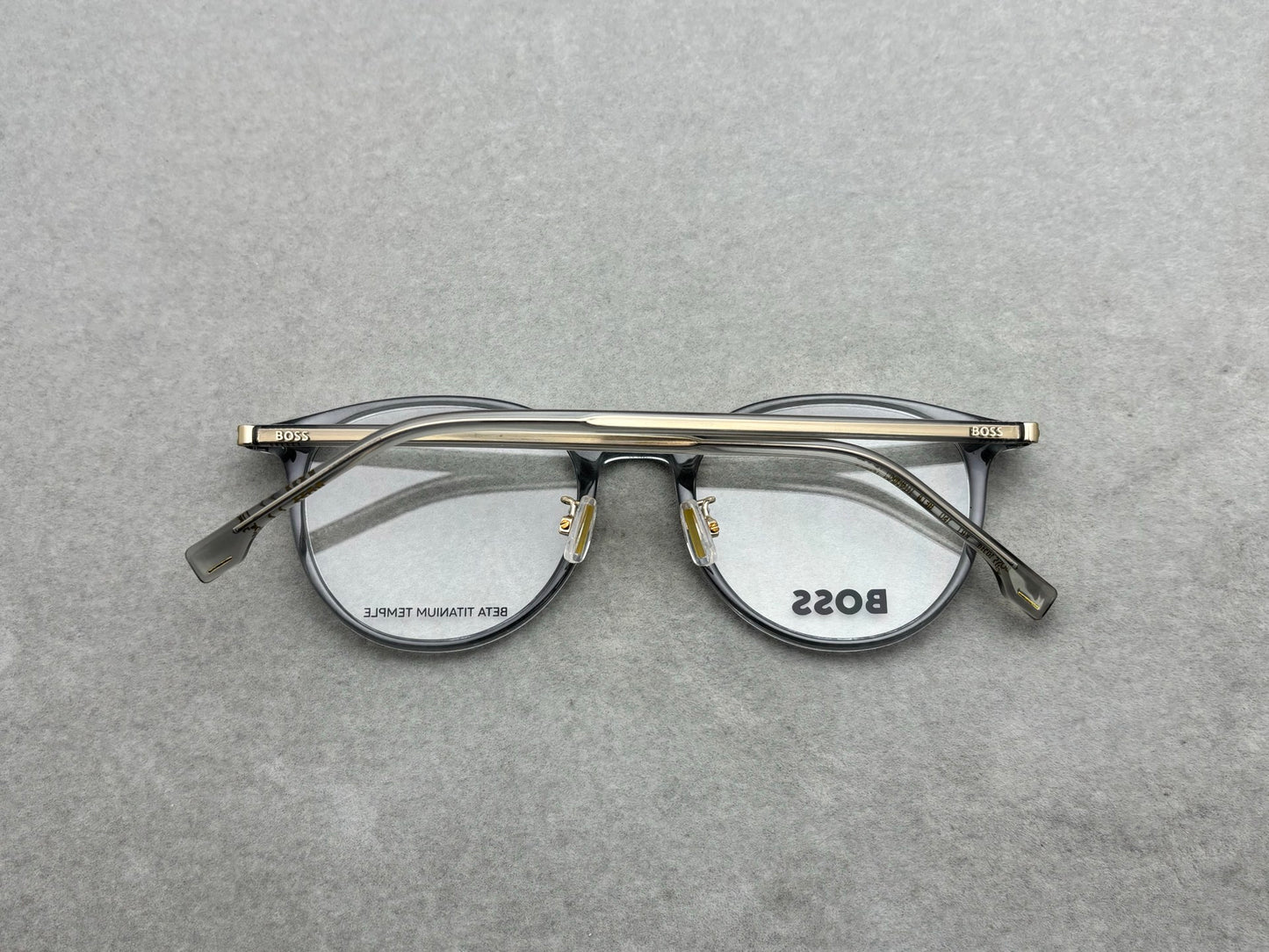 HUGO BOSS 1931 男女眼鏡 size：50-20-150總寬142框高47