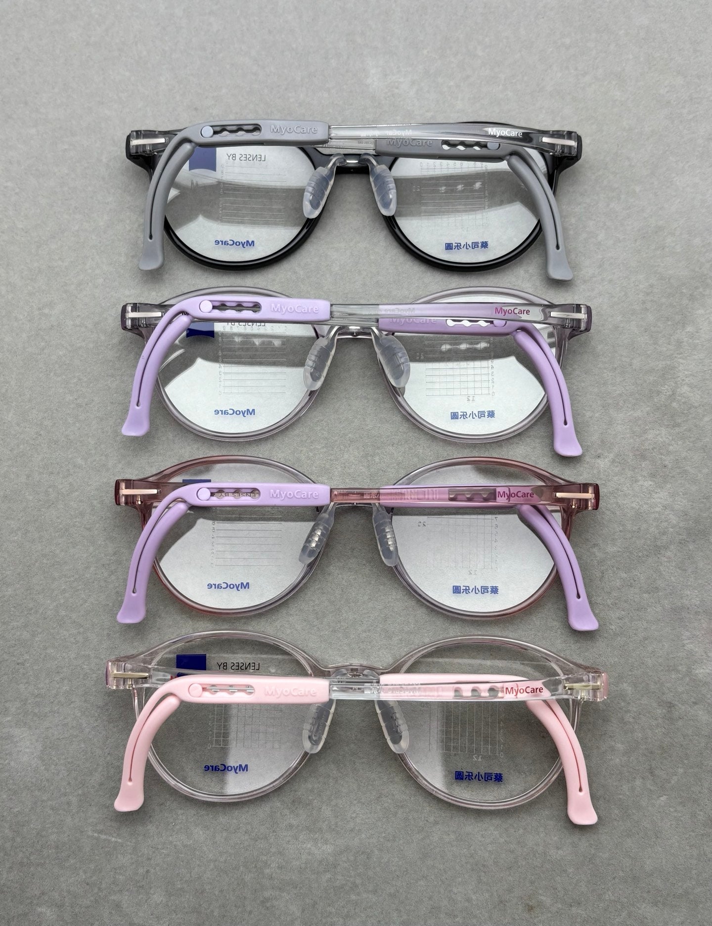 正品 ZEISS 兒童眼鏡 TX5鏡框 膠增高鼻托 可調式耳鉤長度 適用4-13歲 size：48-19-150