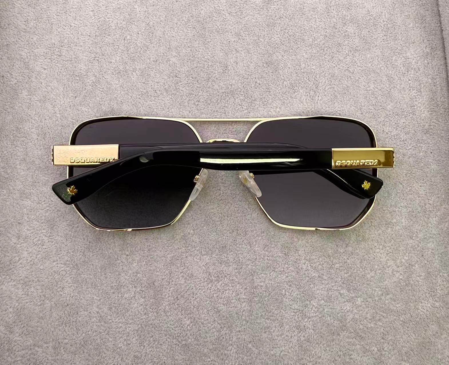 DSQUARED2 男金屬太陽眼鏡 SIZE 58-17-140