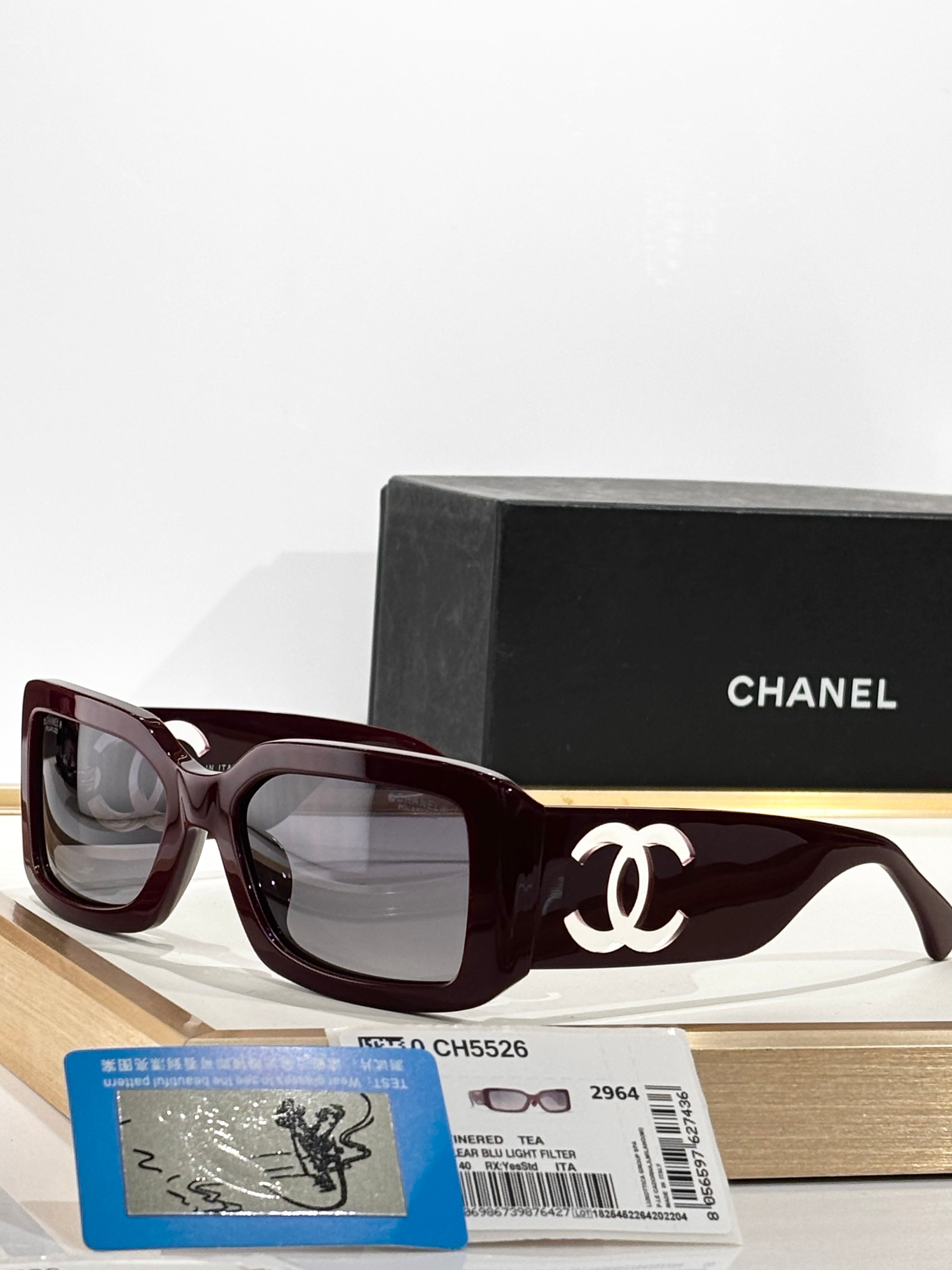 CHANEL  CH5526 SIZE：61口20-140 太陽鏡