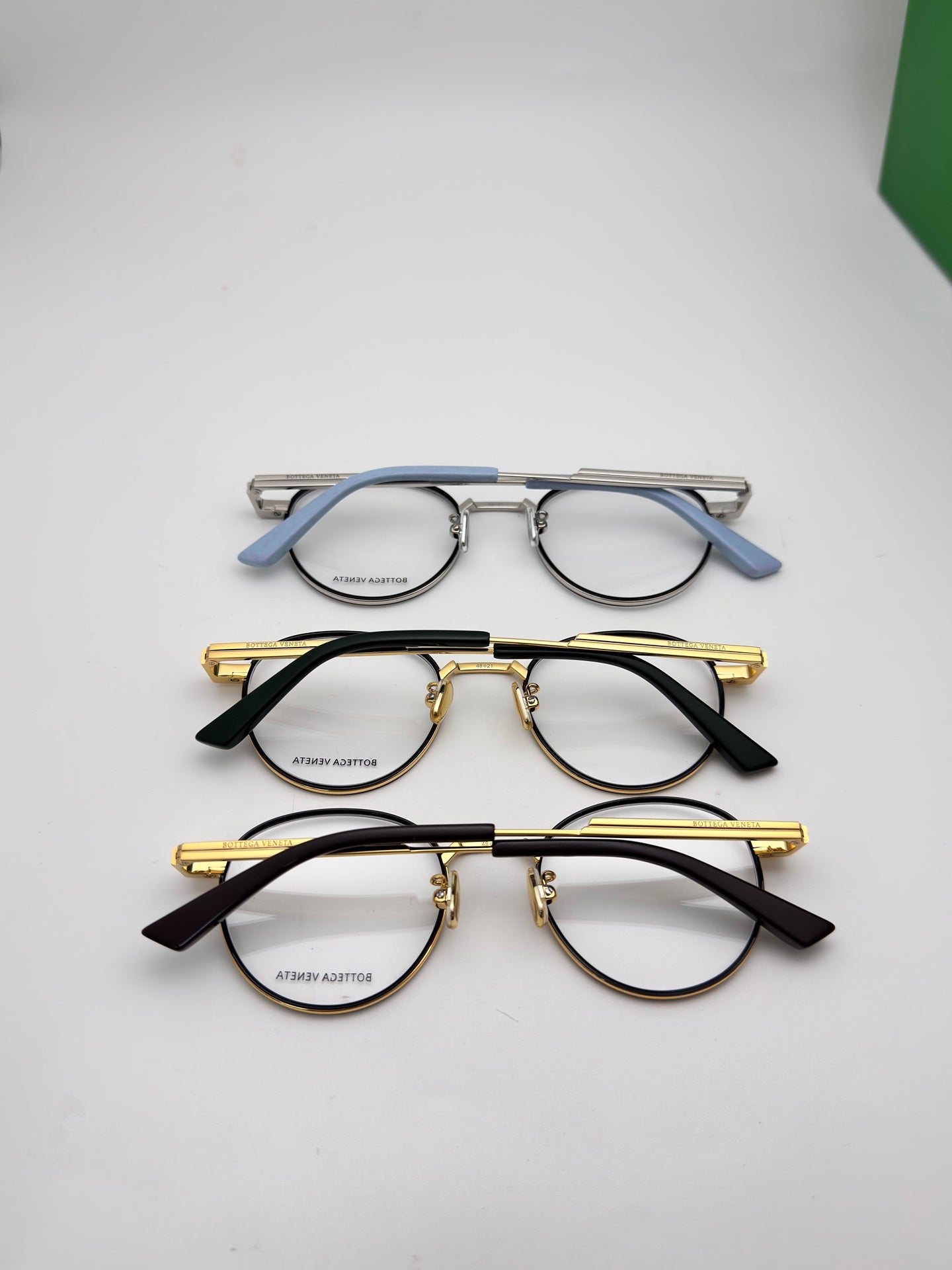 Bottega Veneta眼鏡型號BV1337O，尺寸49-20-145
