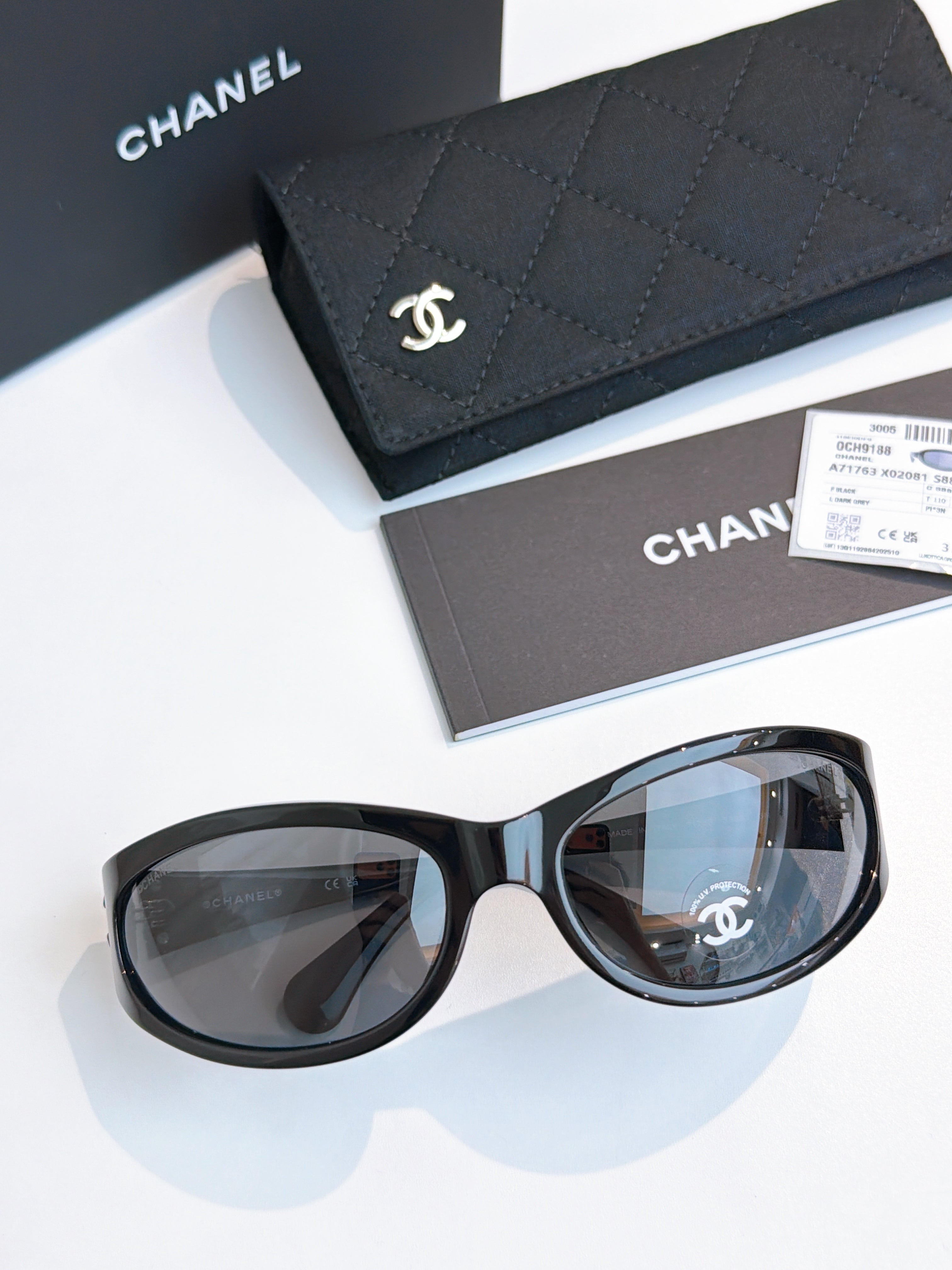 CHANEL 9188 71763 SIZE：68-110 太陽鏡