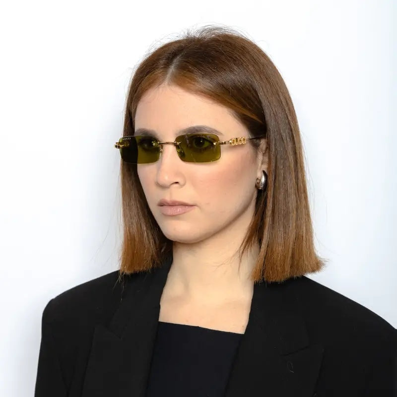 正品 GUCCI 男女款太陽眼鏡 size：52-20-145