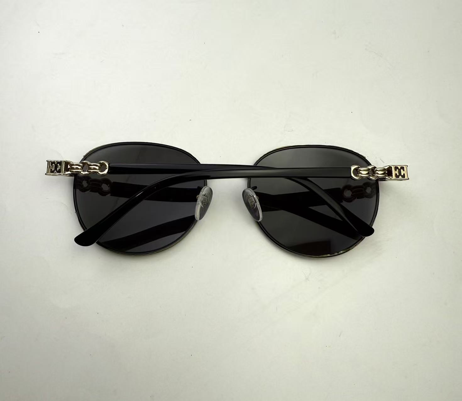 ESCADA 金屬太陽眼鏡墨鏡 SESG20B 黑色 尺寸56-19-140